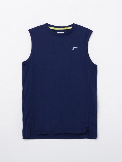 

Fame Forever Active Boys Navy Blue Solid Round Neck T-shirt