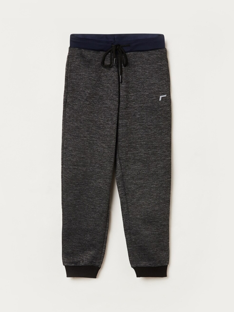 

Fame Forever Active Girls Olive-Green Textured Joggers