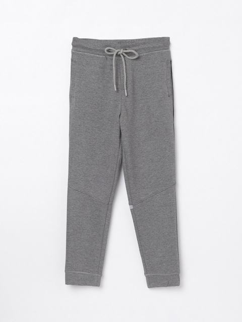 

Fame Forever Active Boys Grey Melange Solid Joggers
