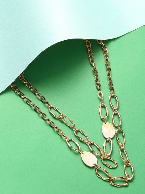 

Accessorize Gold-Toned Gold-Plated Necklace