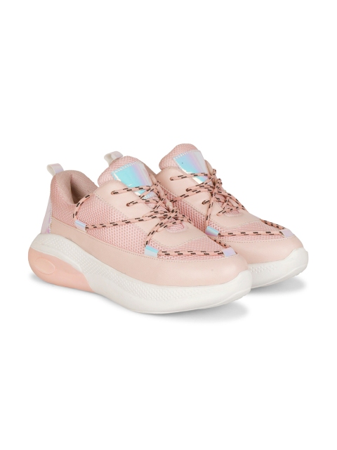 

Denill Women Pink Mesh Running Shoes