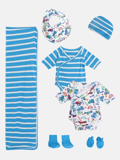 

candy cot Infant Boys Blue Newborn Starter Set