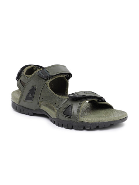 

Paragon Men Green Comfort Sandals