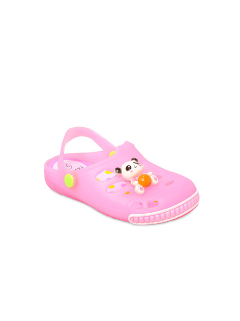 

Yellow Bee Girls Pink LED Clogs Sandals
