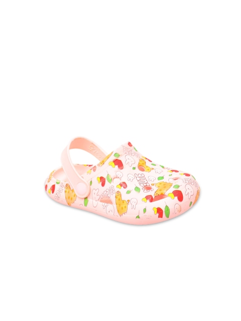 

Yellow Bee Girls Pink & Red Clogs Sandals
