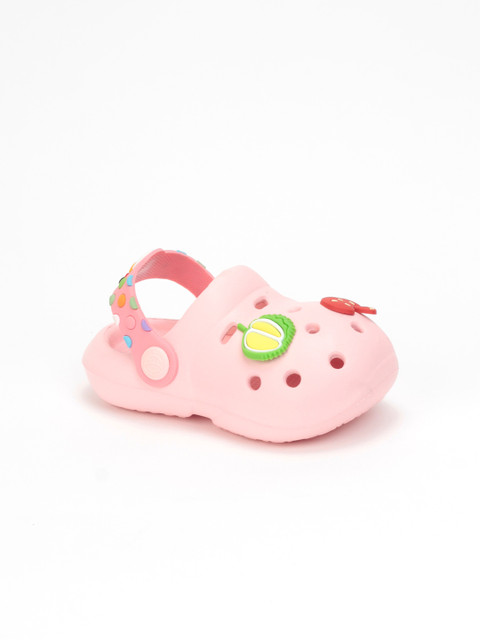 

Lil Lollipop Unisex Kids Pink & Green Clogs Sandals