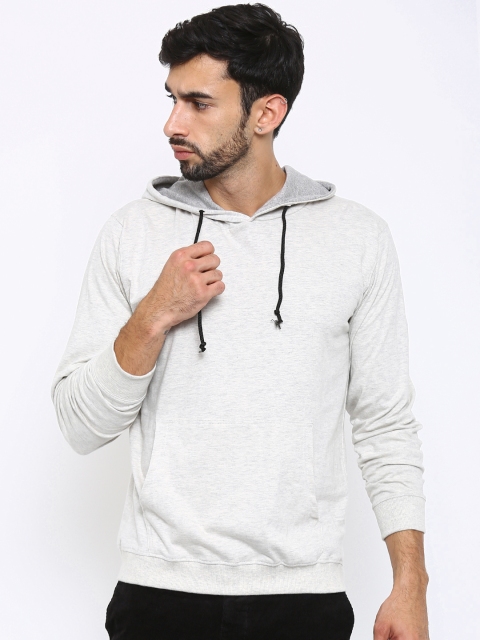 

American Crew Off-White Hooded Sweatshirt