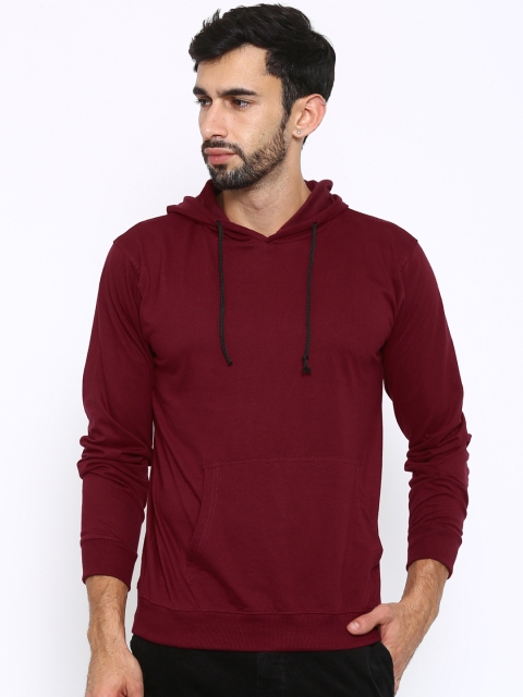 

American Crew Maroon Hooded Sweatshirt