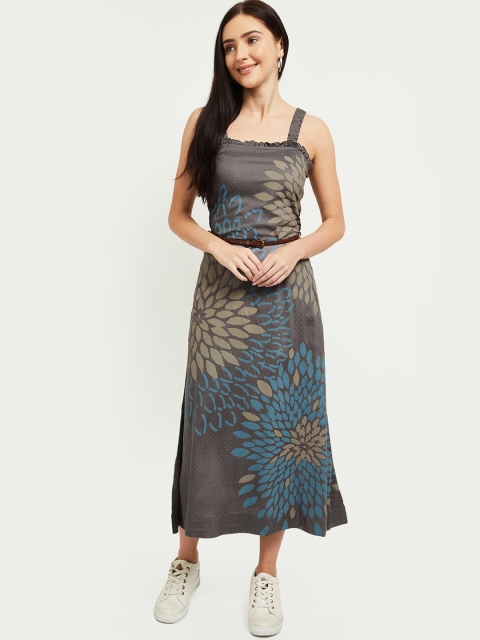 

max Women Grey Maxi Dress