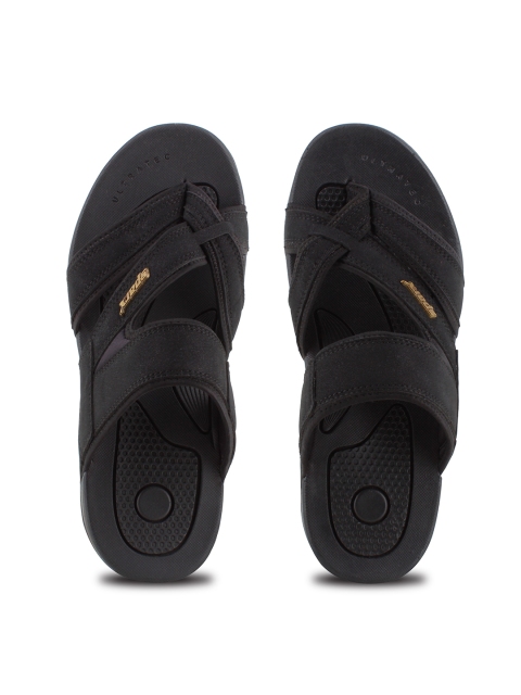 

Sparx Men Black Solid Rubber Daily Comfort Sandals