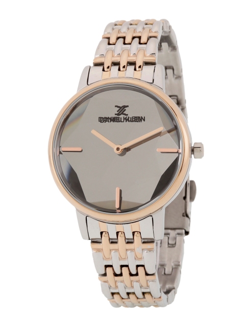 

Daniel Klein Women Black Dial & Silver Toned Straps Analogue Watch - DK.1.12855-3