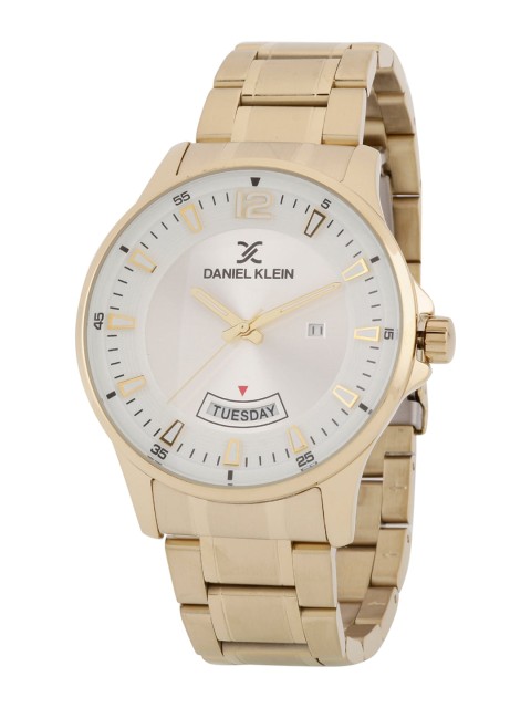 

Daniel Klein Rose Gold-Toned & Stainless Steel Bracelet Style Analogue Watch DK.1.12871-6