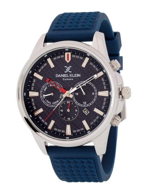 

Daniel Klein Men Blue Dial & Blue Straps Analogue Watch DK.1.12807-2