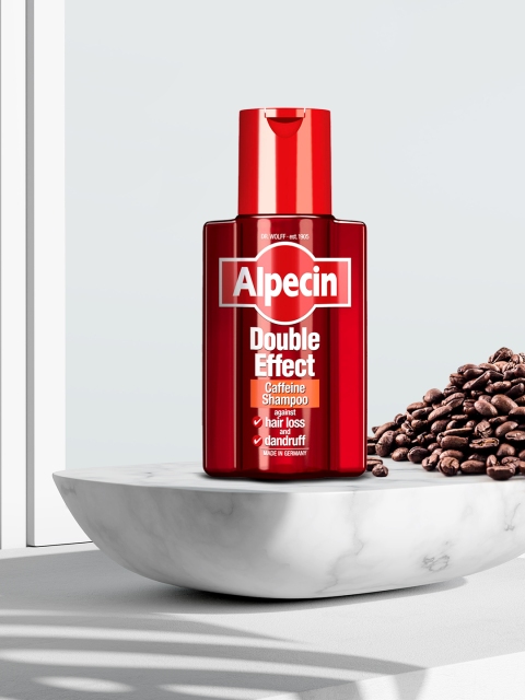 

Alpecin Double Effect Caffeine Anti Dandruff Shampoo - 200 ml, Red