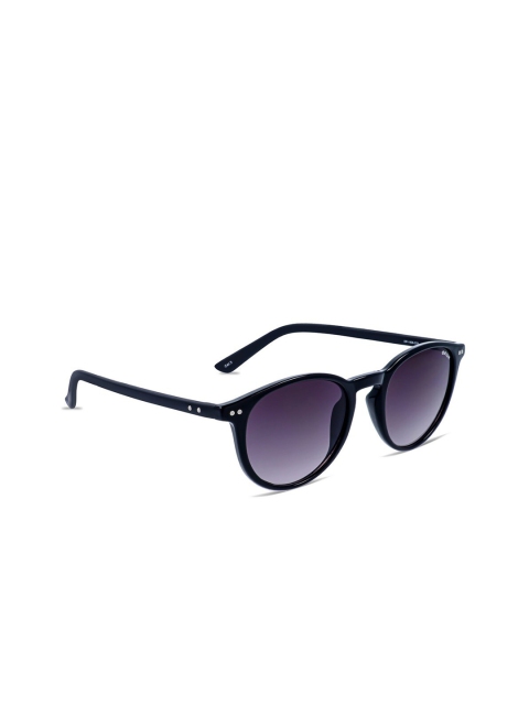 

OPIUM Unisex Purple Lens & Black Round Sunglass with UV Protected Lens OP-1439-C01