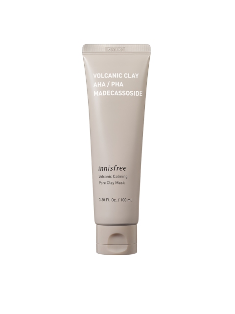 

Innisfree Unisex Volcanic Calming Pore Clay Face Mask 100 ml, Taupe