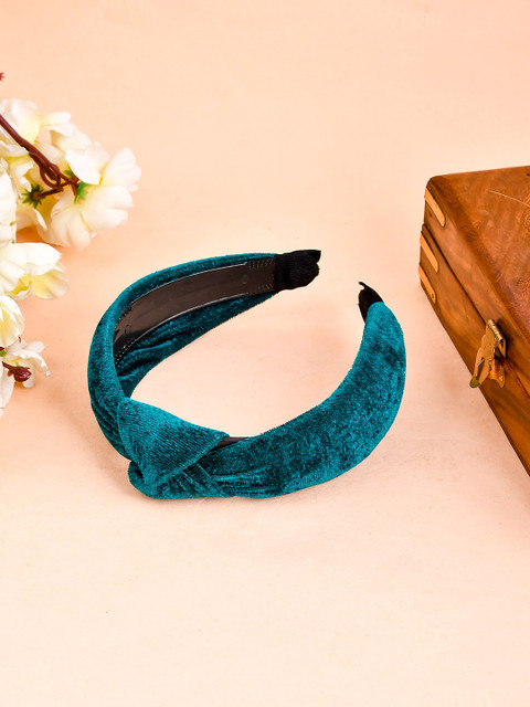 

Silvermerc Designs Women Teal Hairband