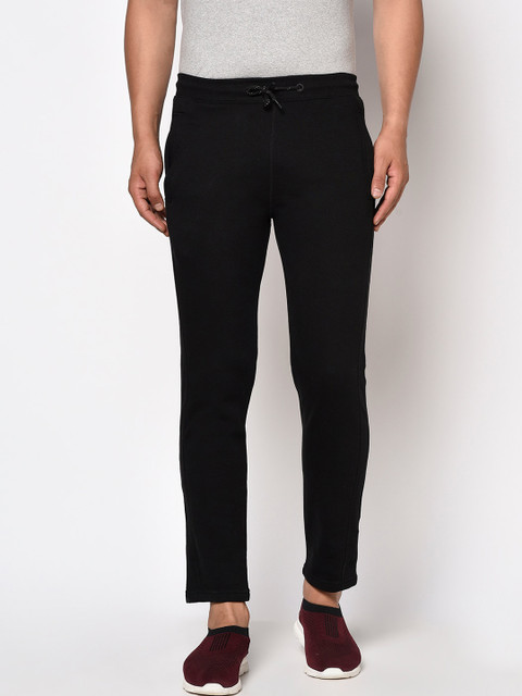 

Octave Men Black Cotton Track Pants