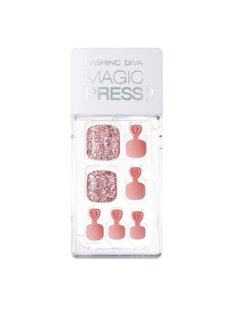 

Dashing Diva MAGICPRESS Rose Gold Satin Nails