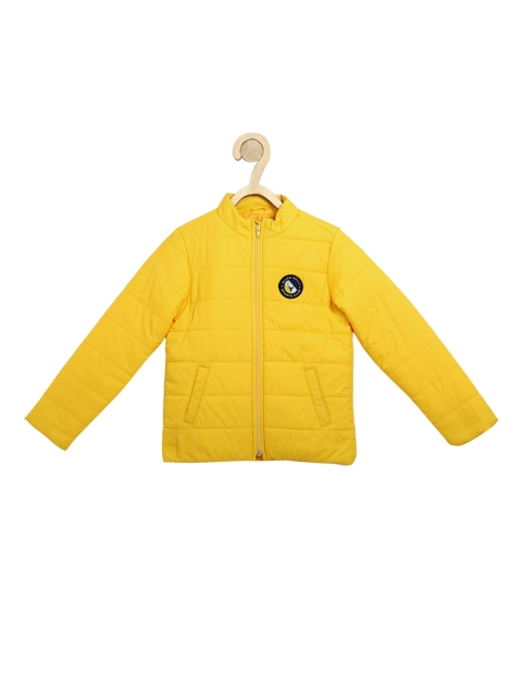 

Allen Solly Junior Boys Yellow Solid Puffer Jacket