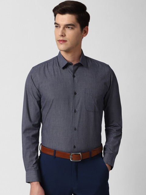 

Peter England Men Grey Formal Shirt