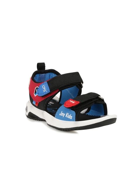 

Campus Unisex Kids Black & Red Comfort Sandals
