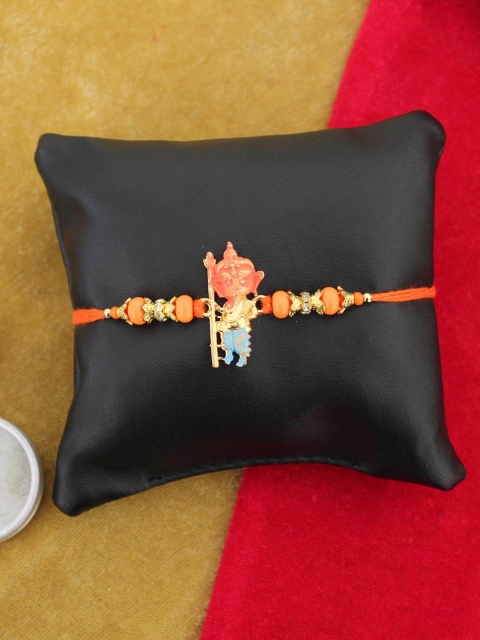 

TIED RIBBONS Multicoloured Kids Rakhi with Roli Chawal Set, Multi