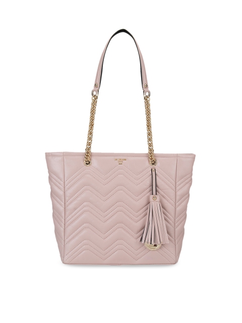 

Da Milano Pink Leather Quilted Shoulder Bag