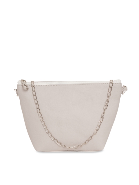 

Fostelo Grey PU Structured Sling Bag