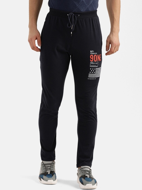 

V2 Value & Variety Men Navy Blue Typography Printed Running Joggers