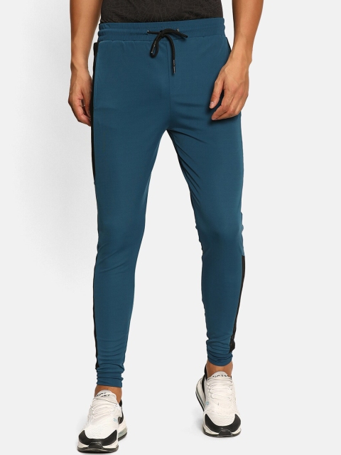 

V2 Value & Variety Men Blue Solid Track Pant