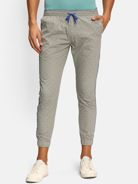 

V2 Value & Variety Men Grey Printed Lounge Pant