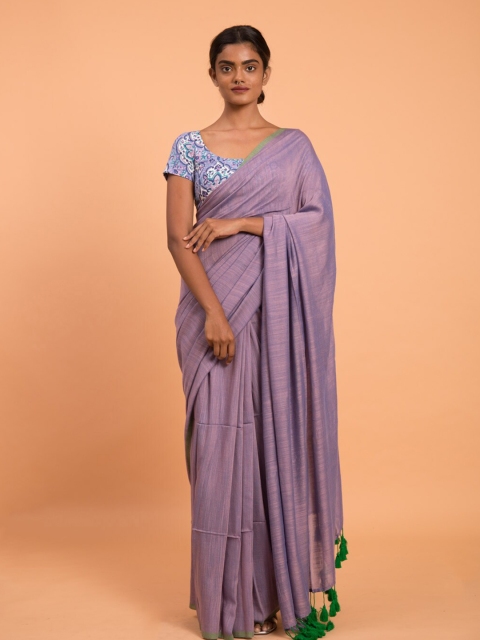 

Suta Purple Saree
