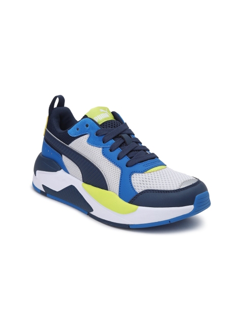 

Puma Kids Blue & White X-Ray Shoes