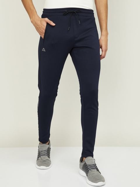 

Kappa Men Navy Blue Solid Joggers