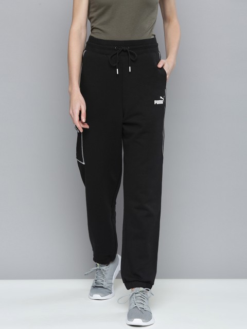 

Puma Women Black Solid Cargo Loose Pants