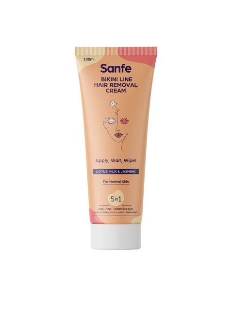 

Sanfe Set of 2 Lotus Milk Bikniline Hair Removal Creams, Coral