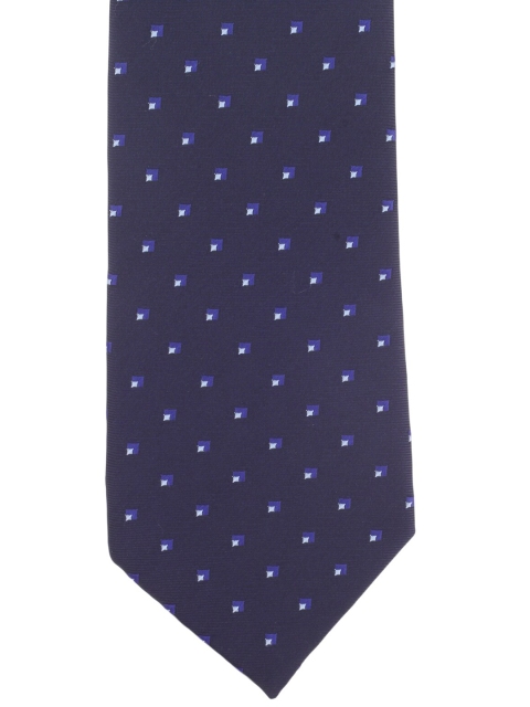 

Alvaro Castagnino Men Blue & White Printed Broad Tie