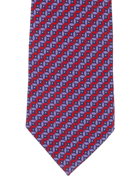 

Alvaro Castagnino Men Multicolour Geometric Printed Skinny Tie, Multi