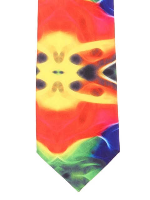 

Alvaro Castagnino Men Multicolour Abstract Printed Broad Tie, Multi