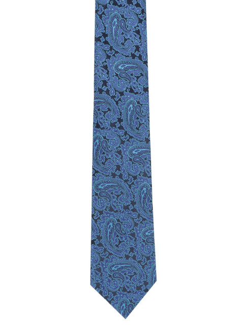 

Alvaro Castagnino Men Blue Printed Broad Tie