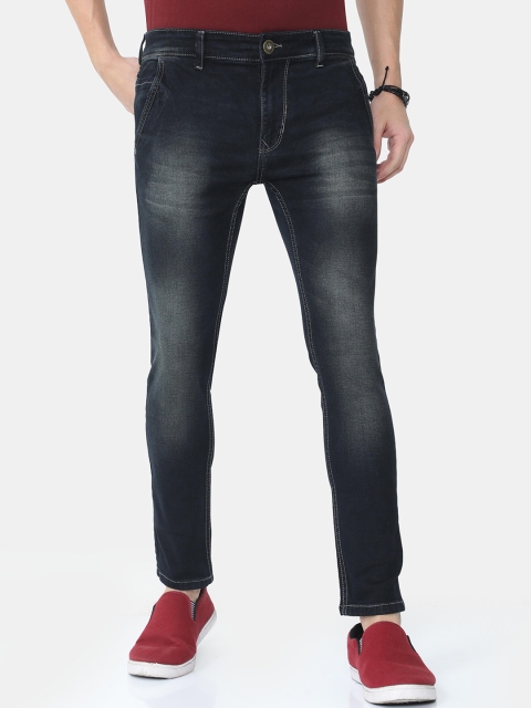 

VUDU Men Navy Blue Slim Fit Heavy Fade Jeans