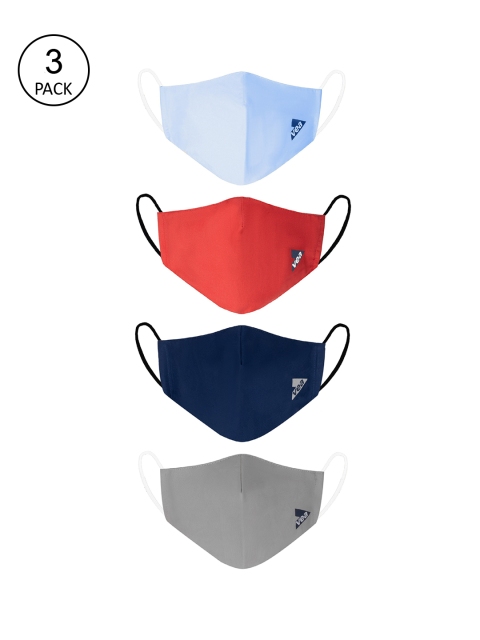 

VEA Pack of 4 Soft Cotton 5 Layered Filtration Face Mask, Blue