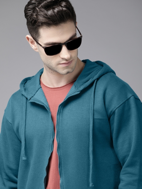 

Roadster Men Blue Sporty Jacket