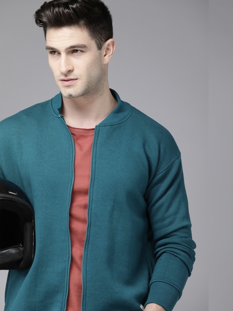 

Roadster Men Teal Sporty Jacket