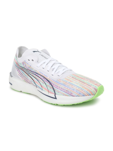 

Puma Men White Textile Running Shoes