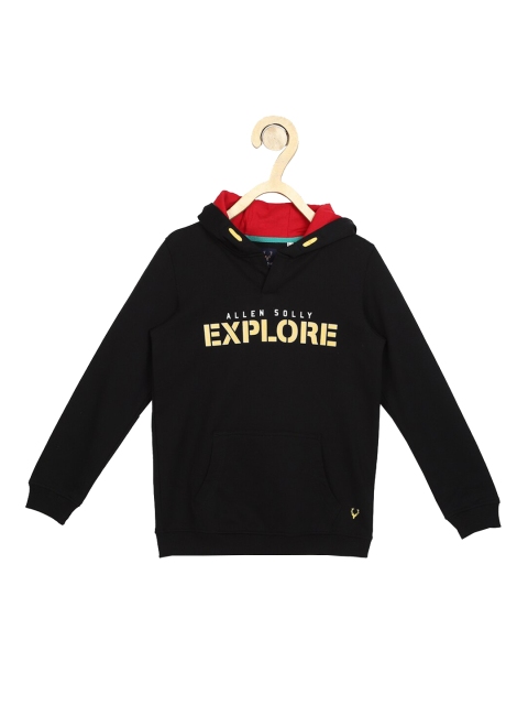 

Allen Solly Junior Boys Black Printed Sweatshirt