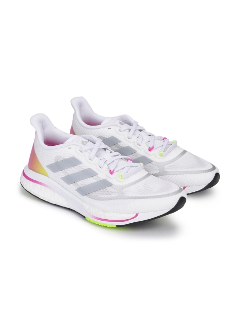 

ADIDAS Women White Mesh Running Non-Marking Shoes