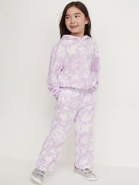 

H&M Girls Wide Joggers, Purple