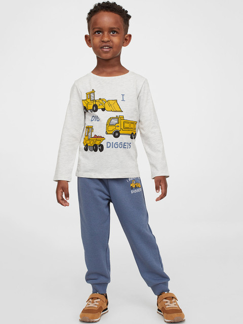 

H&M Boys 2-Pack Joggers, Blue